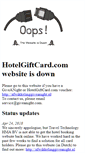 Mobile Screenshot of hotelgiftcard.com